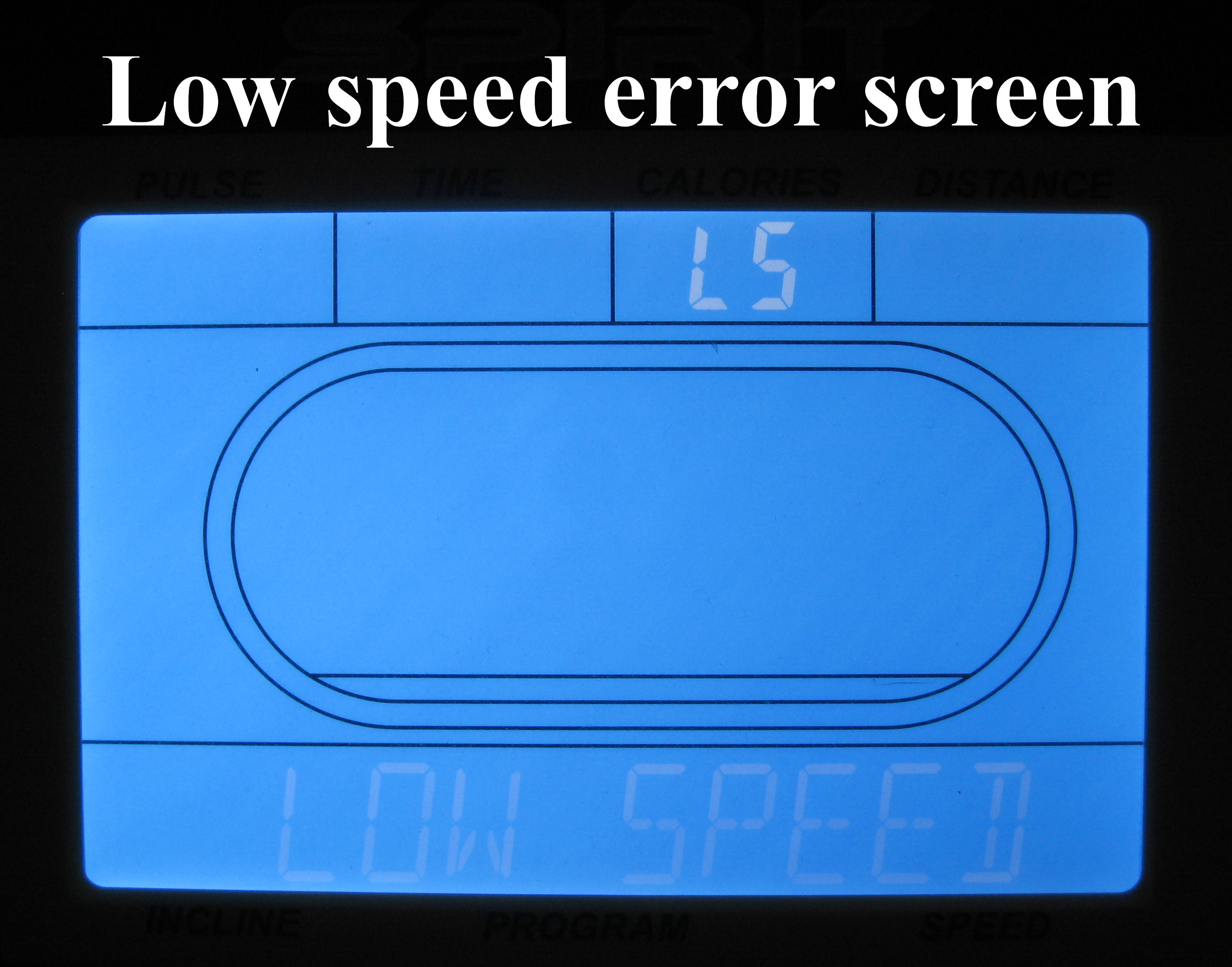 Wolf's Words Fixing a treadmill low speed error